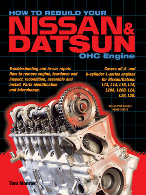 cover image of How to Rebuild Your Nissan & Datsun OHC Engine